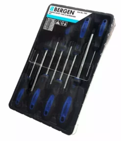 US PRO By BERGEN BERGEN Tamperproof TORX Magnetic Screwdriver Set Star Set T8-T40 Torx Drive 8pc -SOCKET SETS & EXTENSION BARS Sales 93c55384 8172 4b48 9237 67cad042db04
