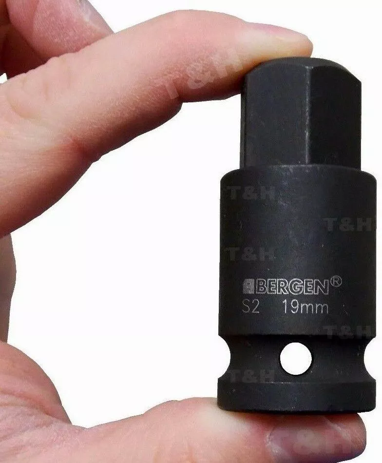 US PRO By BERGEN BERGEN IMPACT HEX BIT Sockets Set 1/2" Dr Impact Allen Keys H4 To H19 S2 Steel 2 US PRO By BERGEN BERGEN IMPACT HEX BIT Sockets Set 1/2" Dr Impact Allen Keys H4 To H19 S2 Steel - Image 2