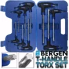 US PRO By BERGEN 9pc T Handle Torx Set Star Key T10 - T50mm Torx Star Keys