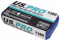 US PRO By BERGEN US PRO SAE IMPACT HEX Bit Socket Set Imperial AF SAE Long Reach HEX Allen Socket -SOCKET SETS & EXTENSION BARS Sales 9e51624f 062b 470d b836 cdb836129eaf