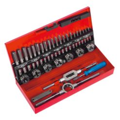 Sealey Tools AK3015 32 Pce. Tap & Die Set - Metric M3 - M12