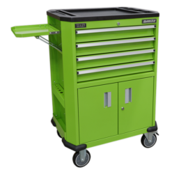 Sealey Tools AP980MTHV Tool Trolley With 4 Drawers, 2 Door Cupboard &amp; Shelf -SOCKET SETS & EXTENSION BARS Sales AP980MTHV DFC68722