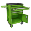 Sealey Tools AP980MTHV Tool Trolley With 4 Drawers, 2 Door Cupboard &amp; Shelf
