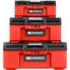 Facom BP.CSTK3N Set Of 3 Plastic Tool And Parts Storage Boxes; 16", 19" &amp; 24"