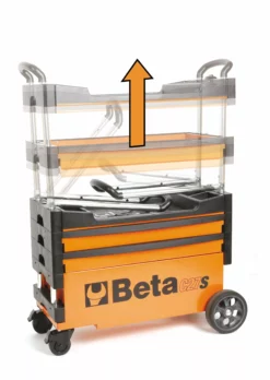Beta C27S Folding Portable Collapsable Tool Trolley With Drawers Grey -SOCKET SETS & EXTENSION BARS Sales C27S 2 2 scaled