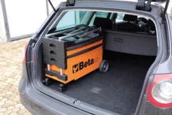 Beta C27S Folding Portable Collapsable Tool Trolley With Drawers Orange -SOCKET SETS & EXTENSION BARS Sales C27S 3