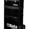 Beta C41H Two - Module Tool Trolley Cabinet - Black