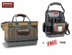 Veto Pro Pac MB-TTXL Tool Tote Bag Rubber Base +TP6B FREE