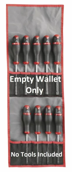 Facom N.38A-10D 10 Pocket Nylon Tool Roll - Wallet
