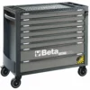 Beta RSC24AXL/8-A 8 Drawer Extra Long Mobile Roller Cabinet With Anti-Tilt System - Anthracite Grey