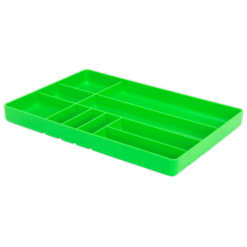 Sealey Tools SPT01HV Tool And Parts Organiser Storage Tray - Hi-Vis Green -SOCKET SETS & EXTENSION BARS Sales SPT01HV PIC2