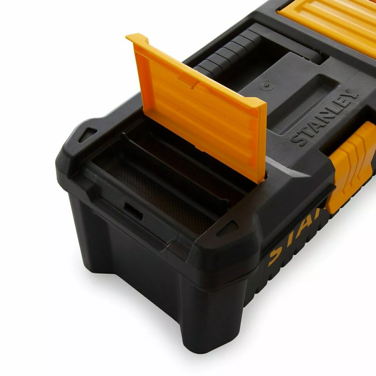 Stanley STST1-75514 Essential 12.5" Toolbox With Organiser Top, Plastic Latch. Tool Box 2 Stanley STST1-75514 Essential 12.5" Toolbox With Organiser Top, Plastic Latch. Tool Box - Image 2