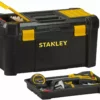 Stanley STST1-75520 Essential 19" Toolbox With Organiser Top, Plastic Latches. Tool Box