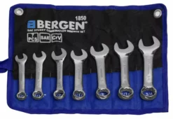US PRO By BERGEN 7 Piece SAE STUBBY Combination Spanner Set 3/8" - 3/4" -SOCKET SETS & EXTENSION BARS Sales a0fb31ed 6b0d 4dd9 9a4c 3d65984e74be