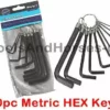 Berlin Tools LTD BLUESPOT 10 Piece Hex Key Set... (Allen Keys)