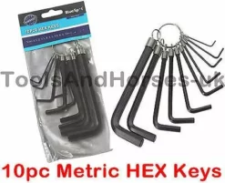 Berlin Tools LTD BLUESPOT 10 Piece Hex Key Set... (Allen Keys)