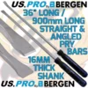US PRO By BERGEN US.PRO By BERGEN Pry Bar 36" Extra Long Straight & Angled Hammer Through Jemmy HEAVY DUTY