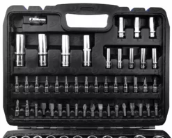 US PRO By BERGEN BERGEN Socket Set & DEEP Sockets 1/2" & 1/4" Drive Tool Set With Ratchets &Bits -SOCKET SETS & EXTENSION BARS Sales a4d5beb5 1681 4959 a071 52cc1e94b8ce