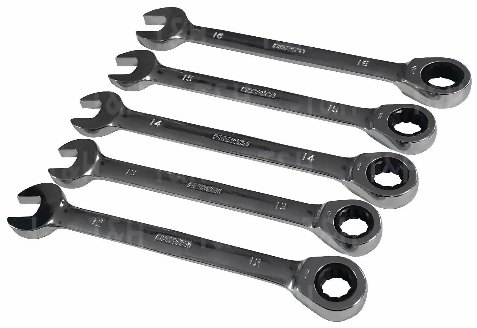 US PRO By BERGEN 20 Piece Combination Ratchet Spanner Set 8mm - 32mm 4 US PRO By BERGEN 20 Piece Combination Ratchet Spanner Set 8mm - 32mm - Image 4