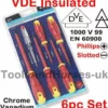 BLUESPOT VDE Screwdriver Set & Circuit Voltage Tester 1000v Insulated Electrical Drivers