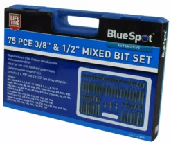 Berlin Tools LTD 75pc Special Bit Set Hex Spline Ribe Star Torx Tamperproof Torx Bits 1/2" & 3/8" -SOCKET SETS & EXTENSION BARS Sales ab6717c9 3942 43e0 9329 ae4fba1e8b6b