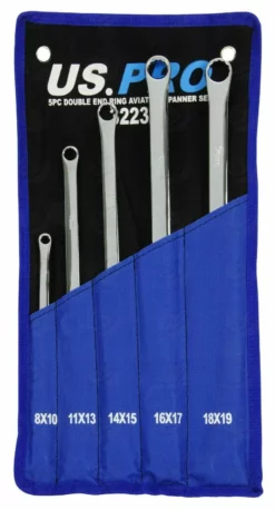 US PRO By BERGEN 5 Piece EXTRA LONG AVIATION Spanner Set 8mm - 19mm 19 US PRO By BERGEN 5 Piece EXTRA LONG AVIATION Spanner Set 8mm - 19mm -SOCKET SETS & EXTENSION BARS Sales abdc4ca8 f6f2 4bed 9b61 91e9d5d55d10