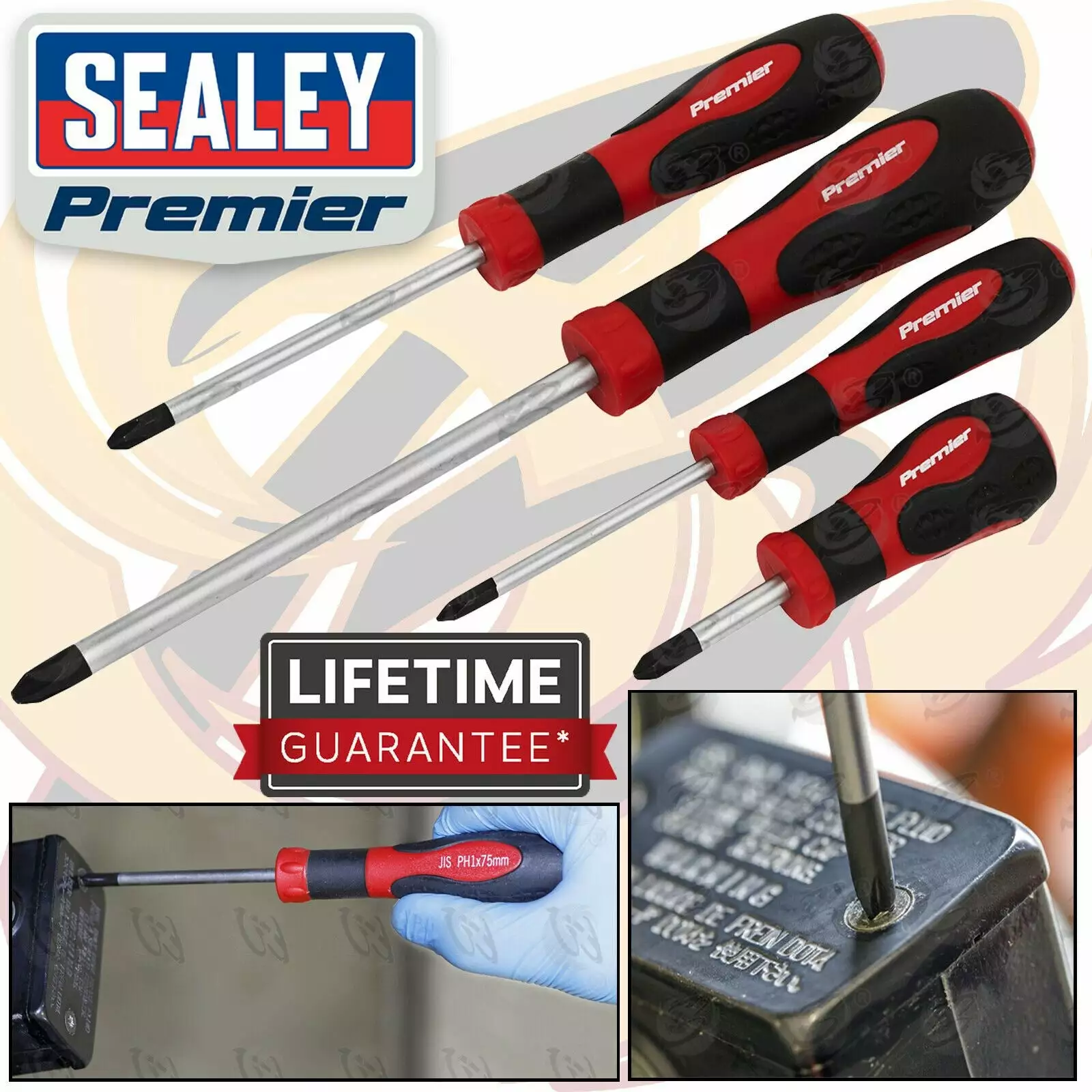 SEALEY JIS Screwdrivers JAPANESE INDUSTRY INDUSTRIAL STANDARD SCREWDRIVERS JIS 3 SEALEY JIS Screwdrivers JAPANESE INDUSTRY INDUSTRIAL STANDARD SCREWDRIVERS JIS - Image 3