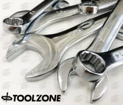 Toolzone Combination Spanner Set 12pc 6 - 22mm Combi Wrench Set Open & Ring End Spanner -SOCKET SETS & EXTENSION BARS Sales b32d434a ae21 4b9b 9321 ae60c5eb433e