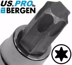 US PRO By BERGEN BERGEN TORX BIT Socket Set 3/8" Torx Star Keys TRX TX T Torks Sockets T10 - T55 -SOCKET SETS & EXTENSION BARS Sales b3471dad 13b2 437b a52b 5401d02a6d9c