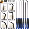 BERLIN TOOLS BERLIN Long Reach Pick And Hook Tool Set O Ring Seal Hose Removal Puller Set HD