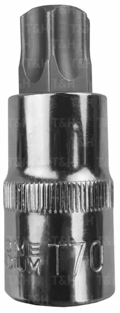 US PRO By BERGEN BERGEN T70 Torx Socket T70 1/2" Drive 55mm Long Torx Key Single Socket Star Key -SOCKET SETS & EXTENSION BARS Sales b65cd7b8 5c29 4b2f a608 b6635f20fc8e