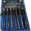 US PRO By BERGEN Punch & Chisel Set 7pc Cold Chisels Center Punch PIN Punch Taper Punch