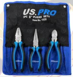 US PRO By BERGEN US.PRO By BERGEN 8" Soft Grip Combination Pliers Side Cutters Long Nose Pliers Set 3 Piece -SOCKET SETS & EXTENSION BARS Sales b6a9493f 36f0 452f b513 5548236c17fa