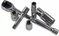 US PRO By BERGEN BERGEN Sockets & DEEP Socket Set 3/8" Drive Tool Set With Ratchet Metric & AF 50 -SOCKET SETS & EXTENSION BARS Sales b83877c5 b4e6 458e a4a1 c965144308ce