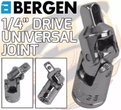 US PRO By BERGEN BERGEN Socket Set 42pc 1/4" Drive Metric AF Ratchet Hex UJ Adaptor -SOCKET SETS & EXTENSION BARS Sales bae6dcc6 73f6 4f6a b3a4 0c839ff276c5