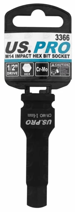 US PRO By BERGEN BERGEN H14 Impact Hex Bit Socket 1/2" 14mm Impact Allen Key 78mm Long Hex Socket 11 US PRO By BERGEN BERGEN H14 Impact Hex Bit Socket 1/2" 14mm Impact Allen Key 78mm Long Hex Socket -SOCKET SETS & EXTENSION BARS Sales bae90e05 1f00 40bd 966e f80da1313b4a