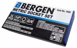 US PRO By BERGEN BERGEN Metric Socket Set 24 Piece 1/4" Drive 6 Point 4-13mm Deep Socket Set -SOCKET SETS & EXTENSION BARS Sales bc873dde 34e9 4b35 89bc f3e82634cdfa