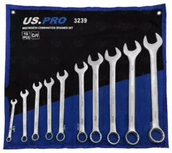 US PRO By BERGEN 10 Piece WHITWORTH Combination Spanner Set 1/8" - 11/16" -SOCKET SETS & EXTENSION BARS Sales bc9d833f 18ad 476a b2b6 7b45666bed3d