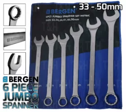US PRO By BERGEN 6 Piece JUMBO Combination Spanners 33mm - 50mm -SOCKET SETS & EXTENSION BARS Sales bd86a2d5 224d 4554 9e25 660311c85bd2