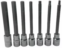US PRO By BERGEN BERGEN Extra Long 30pc HEX BIT Socket Set 1/2" Dr HEX Allen Keys Sockets 200mm L -SOCKET SETS & EXTENSION BARS Sales be909e18 6b5c 429b 86e3 9a0a113a755b