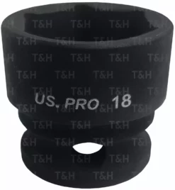 US PRO By BERGEN US PRO IMPACT Sockets Set 3/8" Dr Shallow Stubby Impact Sockets 6mm-19mm 6PT HEX -SOCKET SETS & EXTENSION BARS Sales befd19a8 c7fc 4841 91e7 70cc7e00de10