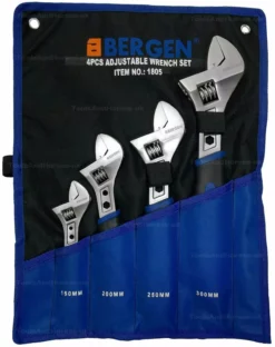 US PRO By BERGEN 4 Piece Adjustable Spanner Wrench Set 6" 8" 10" 12" -SOCKET SETS & EXTENSION BARS Sales bf9ad5c1 0e6b 427e a31f 87e6a3b0cebe