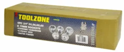 Toolzone 3/4" Inch Dr Socket Set 55mm 56mm 60mm 65mm 70mm 6 Point HEX Large HGV Sockets.. -SOCKET SETS & EXTENSION BARS Sales c16296d9 3a64 415d 9a09 57720d8279d4