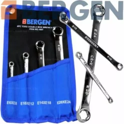 US PRO By BERGEN 4 Piece E-TORX Spanner Set E6 - E24