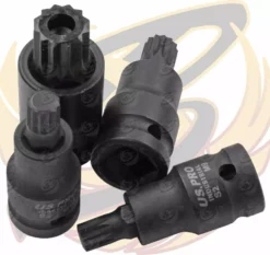 US PRO By BERGEN US.PRO INDUSTRIAL Impact Spline Bit Socket Set Tamper Proof Spline 1/2"Dr M4-M18 -SOCKET SETS & EXTENSION BARS Sales c616b966 0150 42d3 b723 e9256f35be48