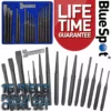 BLUESPOT Heavy Duty Punch & Chisel Set Cold Chisels Center Punch PIN Punch Taper Punch 16