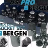 US PRO By BERGEN BERGEN HEX BIT Sockets Set 1/2" Dr Allen Keys H4 To H19 Hex Allen Keys Sockets