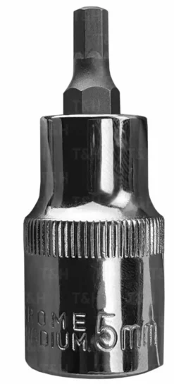 US PRO By BERGEN BERGEN Hex Socket H5mm 1/2" Drive 55mm 5mm Hex Key Single Socket Allen Key -SOCKET SETS & EXTENSION BARS Sales c94fa086 38ed 4e62 a633 303605692423