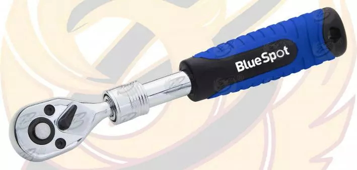 BlueSpot 1/4" Drive 72T Tooth Extendable Ratchet Handle Reversible 180mm - 230mm 5 BlueSpot 1/4" Drive 72T Tooth Extendable Ratchet Handle Reversible 180mm - 230mm - Image 5