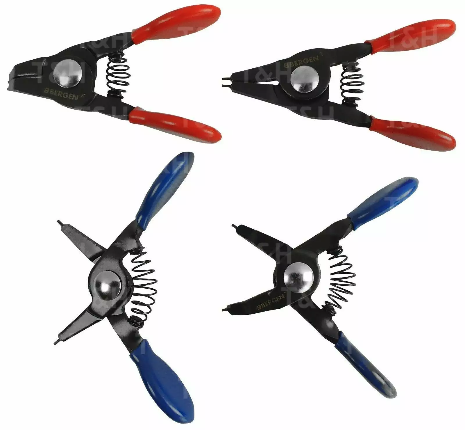 US PRO By BERGEN 4pc Mini Circlip Plier Internal External Bent Nose Straight Tip Snap Ring 5 US PRO By BERGEN 4pc Mini Circlip Plier Internal External Bent Nose Straight Tip Snap Ring - Image 5